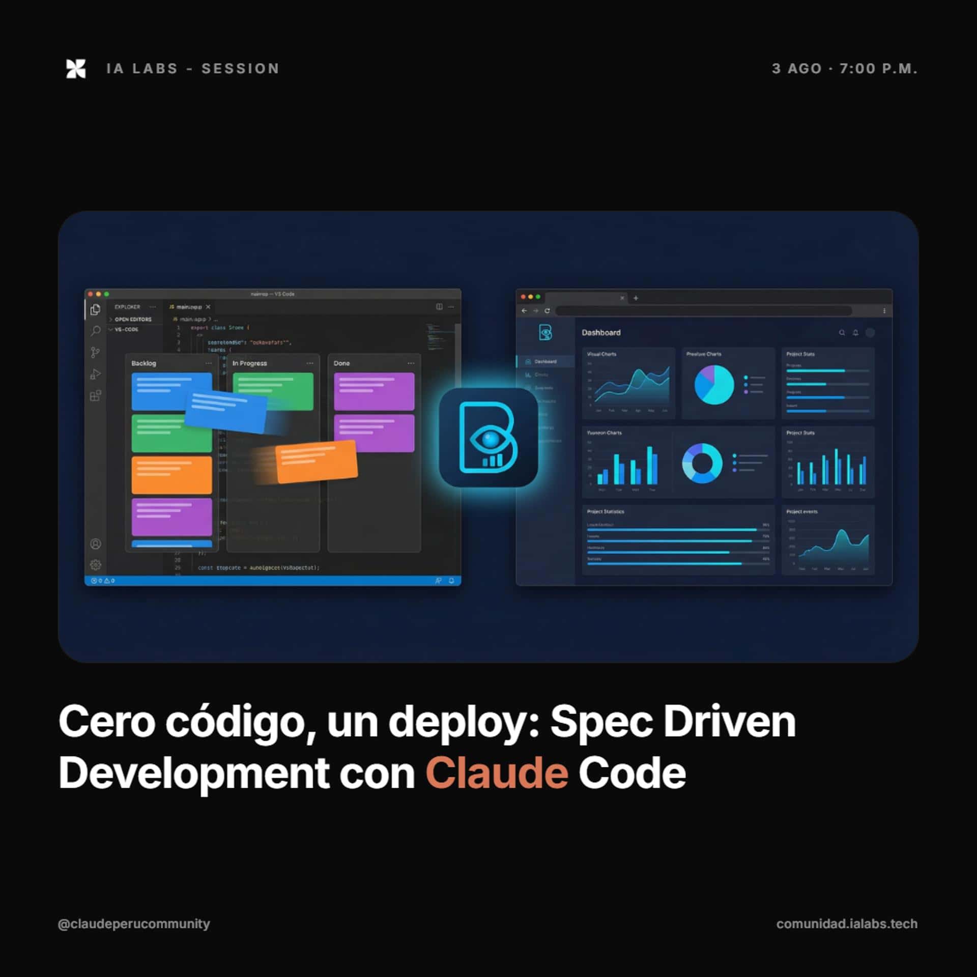 Cero código, un deploy: Spec Driven Development con Claude Code