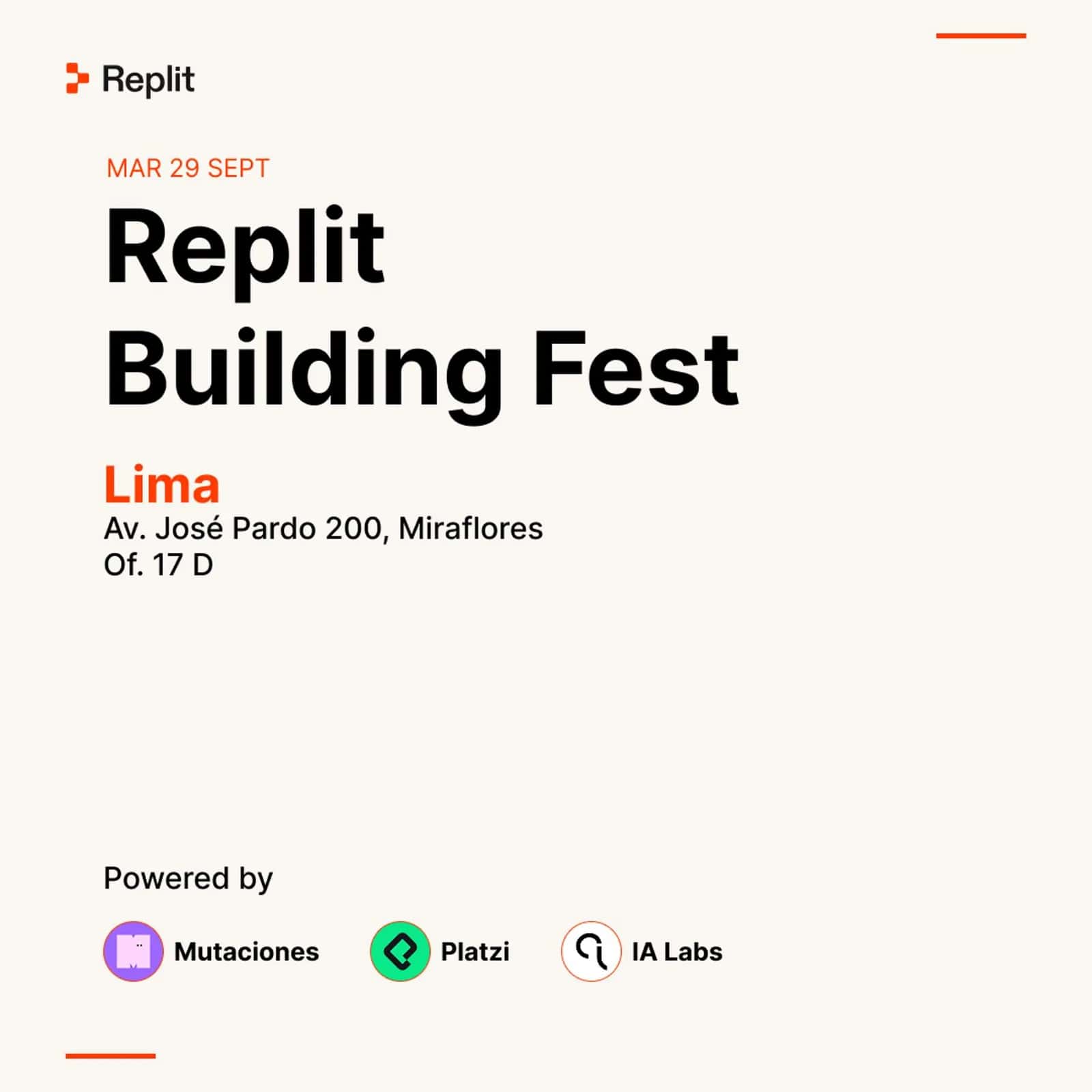 Replit Building Fest