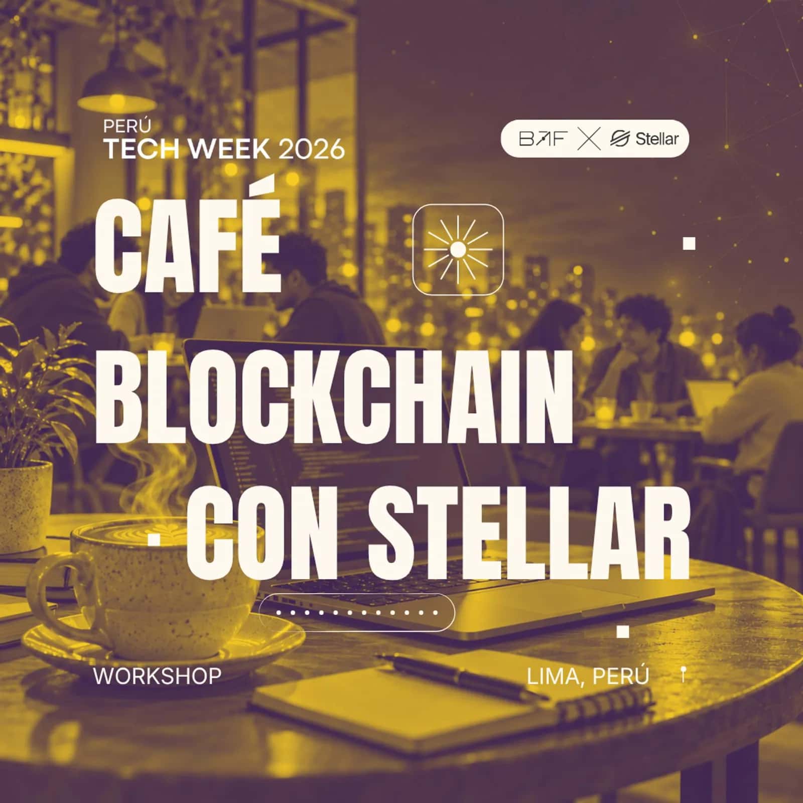 Café Blockchain: Construye con IA sobre Stellar