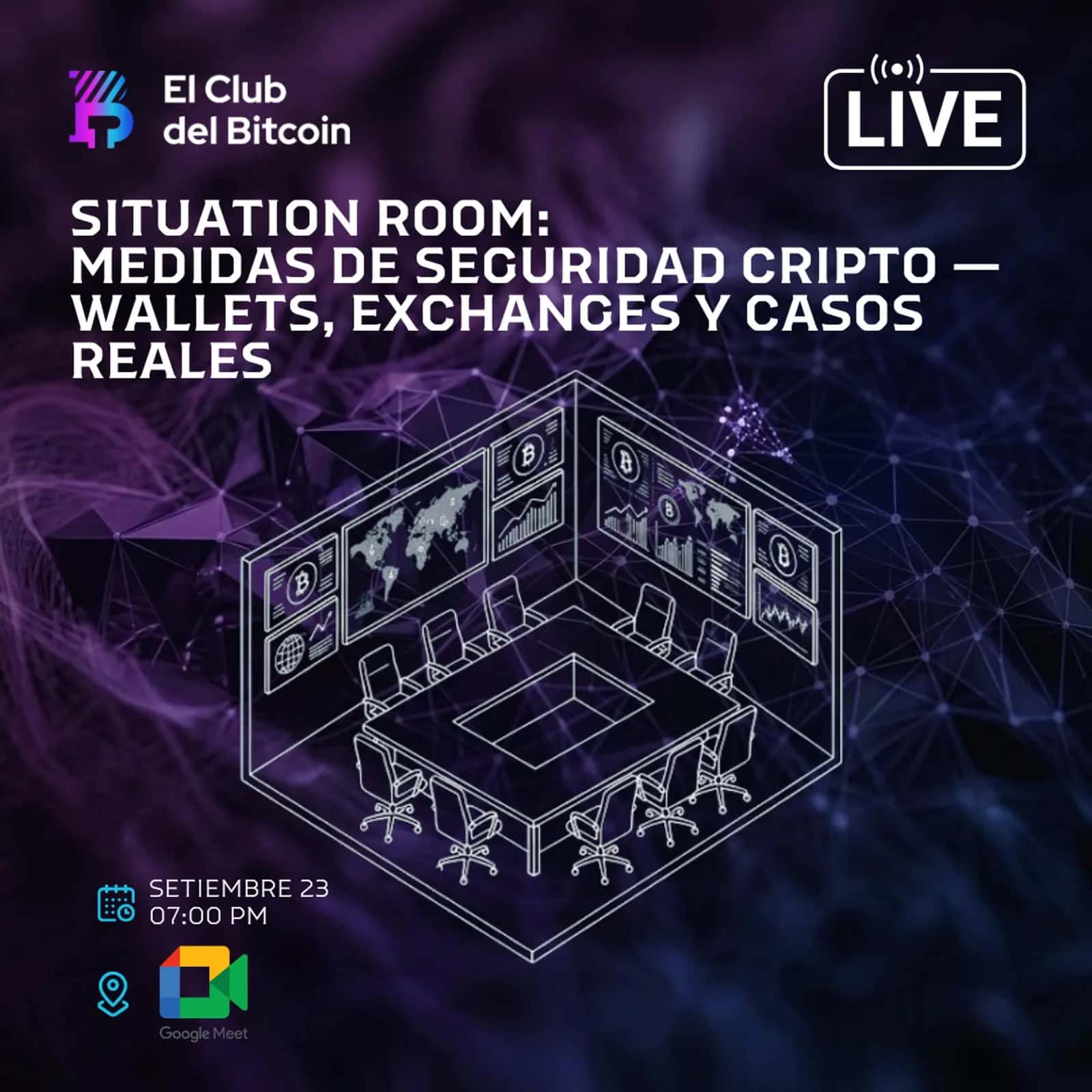 SITUATION ROOM: Seguridad Cripto — Wallets, Exchanges y Casos Reales