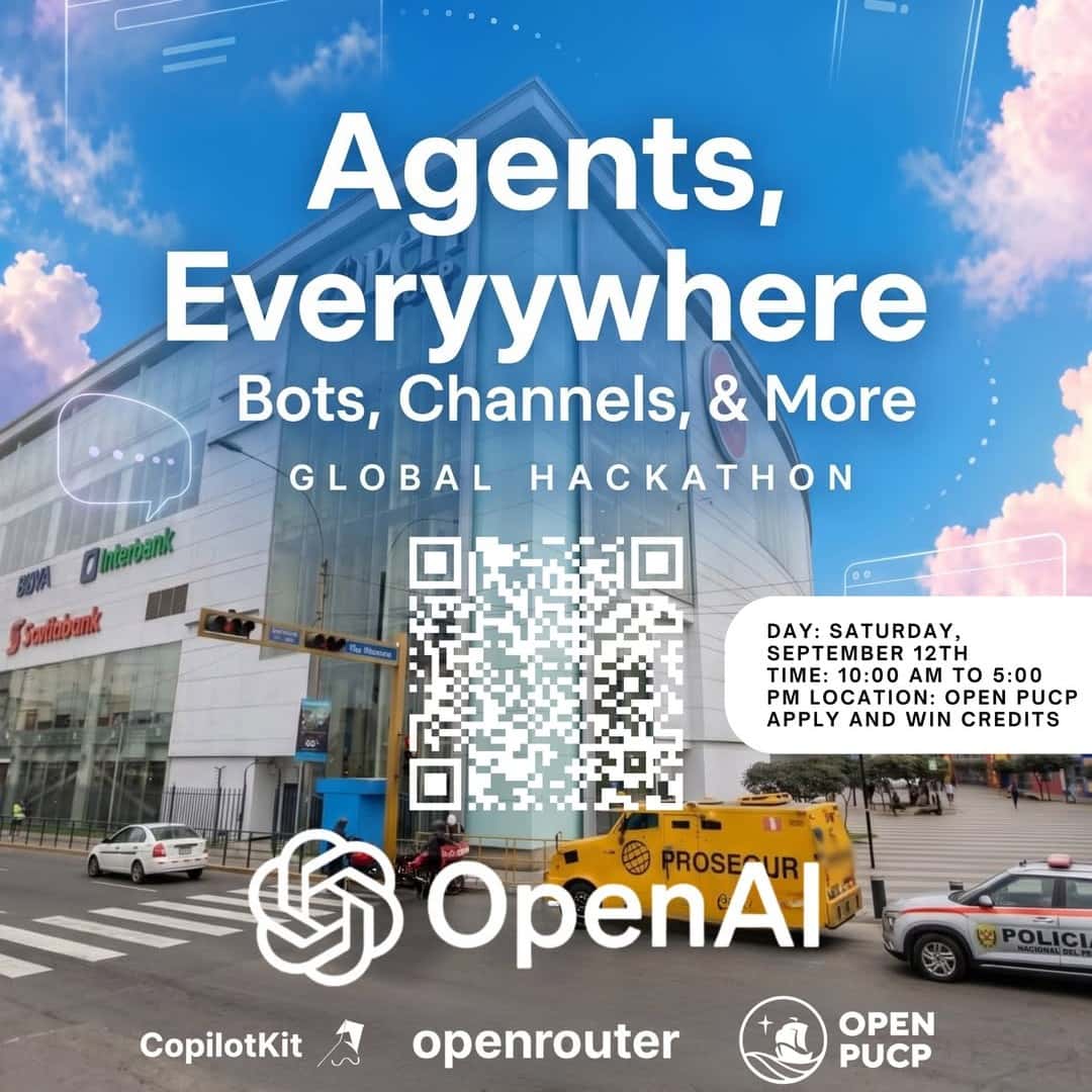 Agents, Everywhere con Open AI Lima