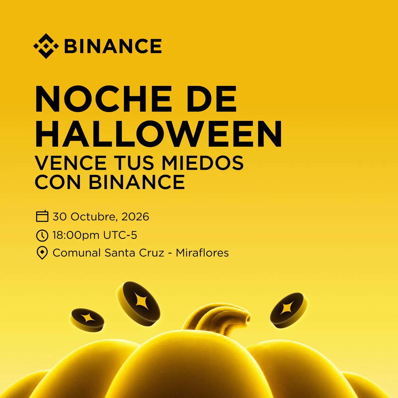 Noche de Halloween con Binance 🎃