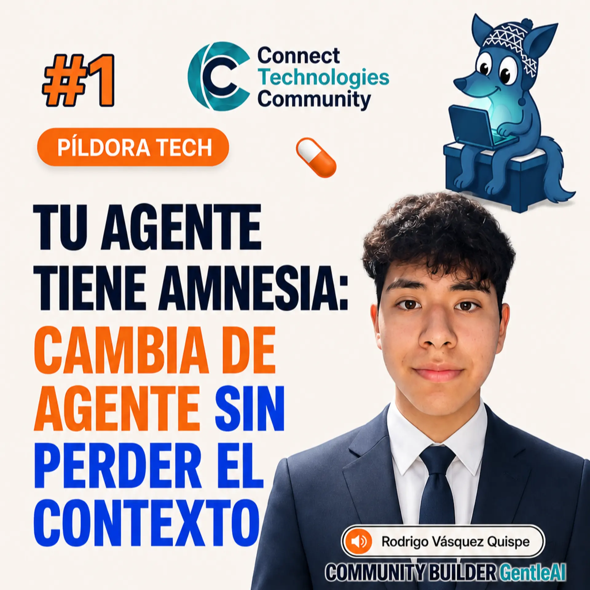 Píldora Tech #1: Tu agente tiene amnesia — Cambia de agente sin perder el contexto