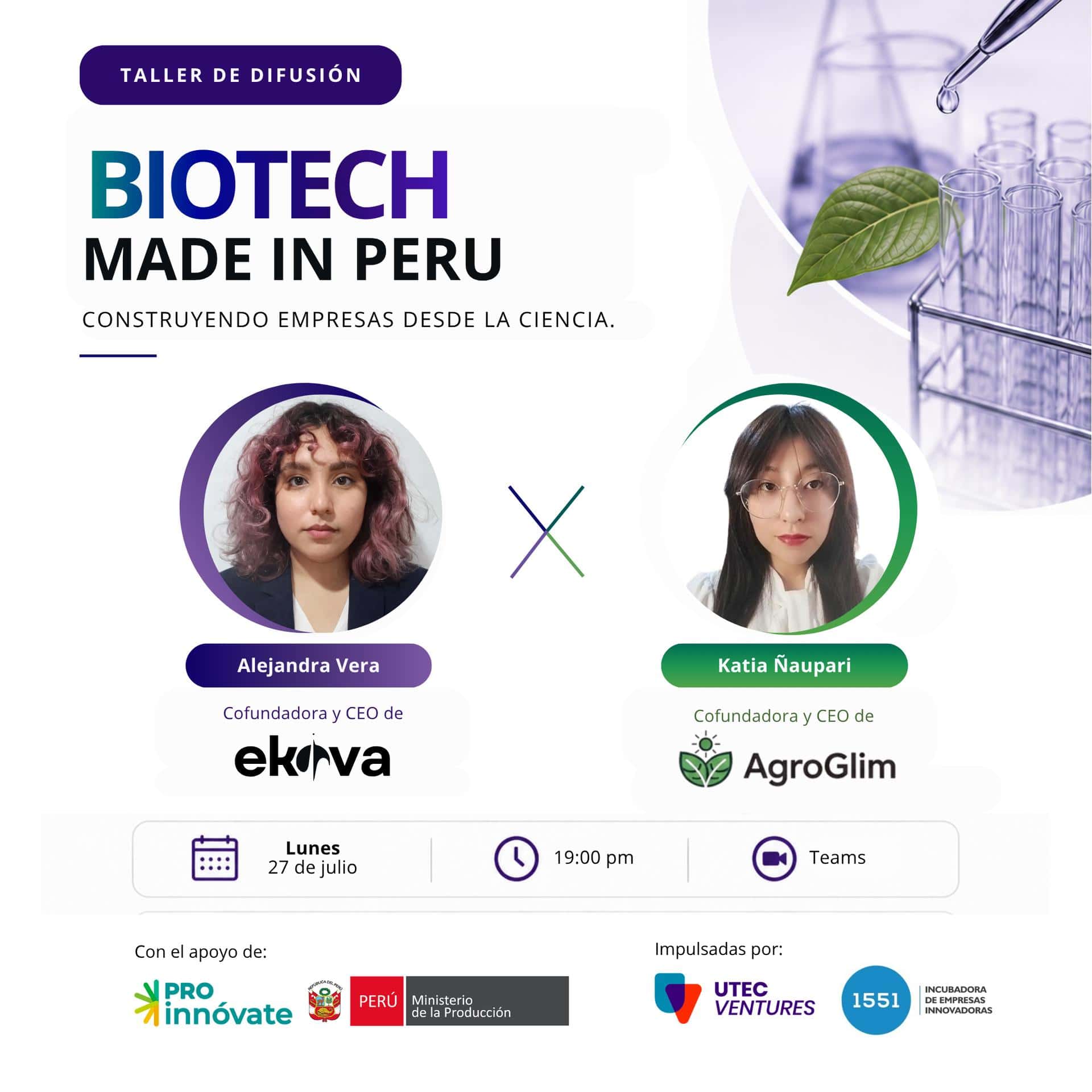 Agroglim x Ekova | Difusión de Resultados 11G y 2G
